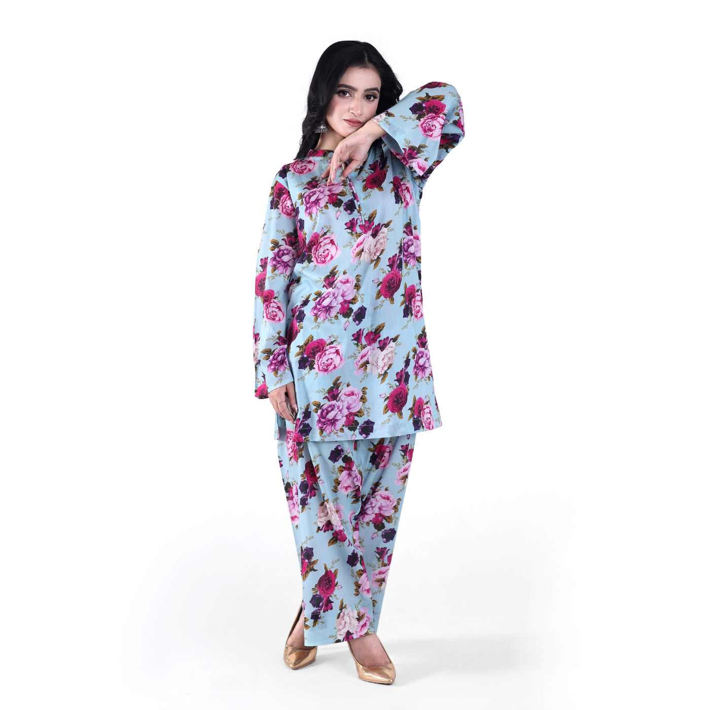 105-Printed Lawn 2-Piece